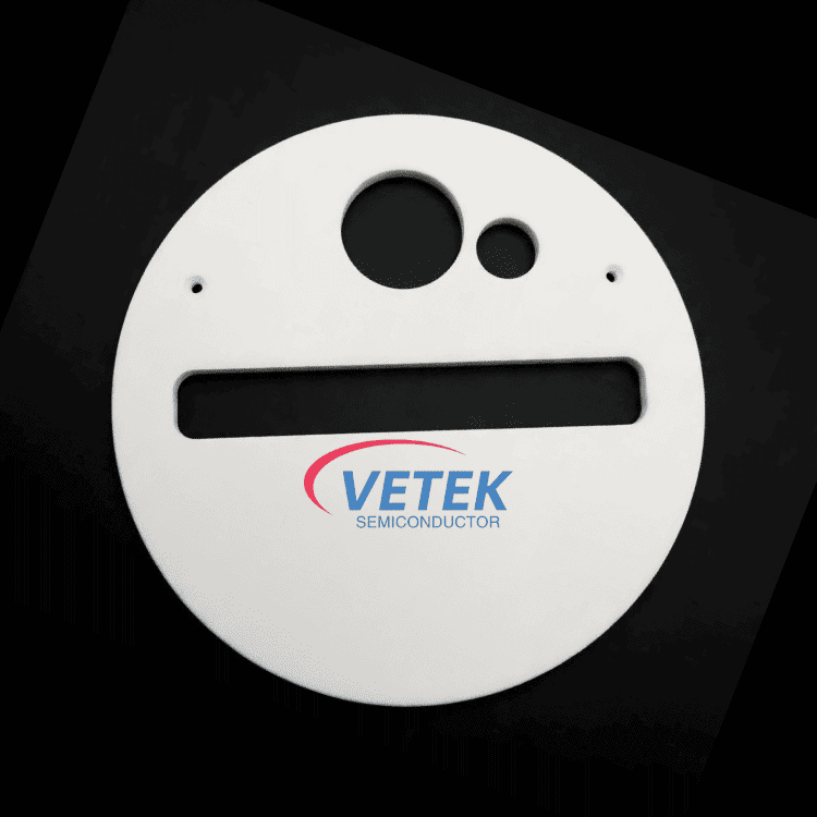 درع ومصراع كوارتز غير شفاف عالي النقاء لـ MOCVD