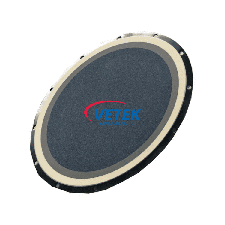 ظرف فراغ السيراميك SiC للرقاقة