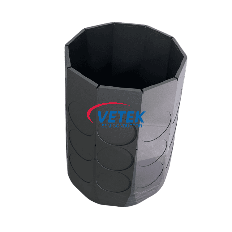 غرفة المفاعل الفوقي المطلية بـ SiC غرفة المفاعل الفوقي المطلية بـ SiC